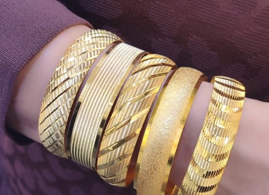 Kalite Altın Kaplama İmitasyon Bilezik Modelleri - Birebir Görünüm