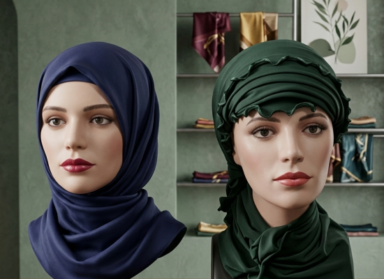 Pratik Hazır Türban - Şal