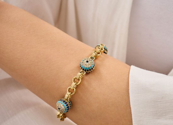 Xuping Nazar Boncuklu Bileklik