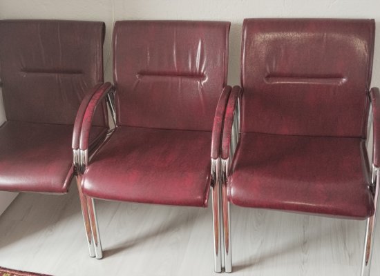 Üçlü ofis koltuğu