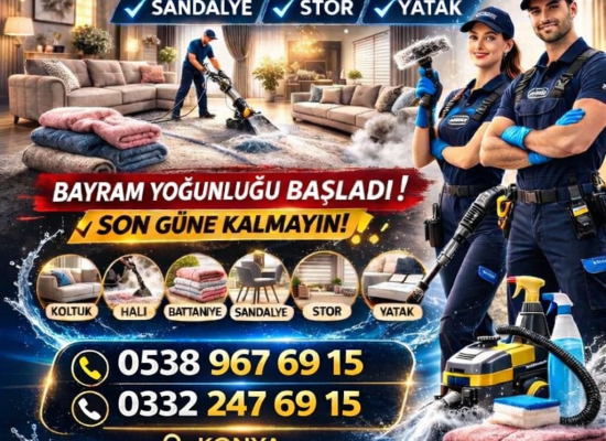 Mis halı, koltuk ve temizlik hizmetleri