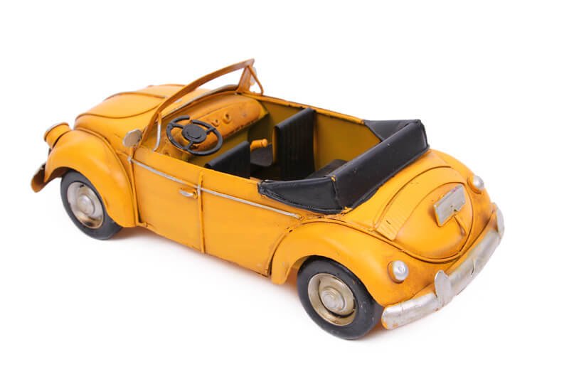 Dekoratif Metal Araba Üstü Açık