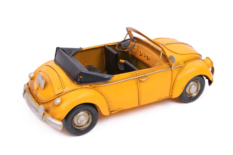 Dekoratif Metal Araba Üstü Açık