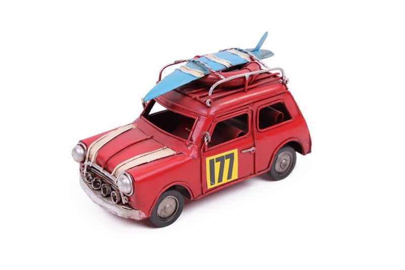 Dekoratif Metal Araba