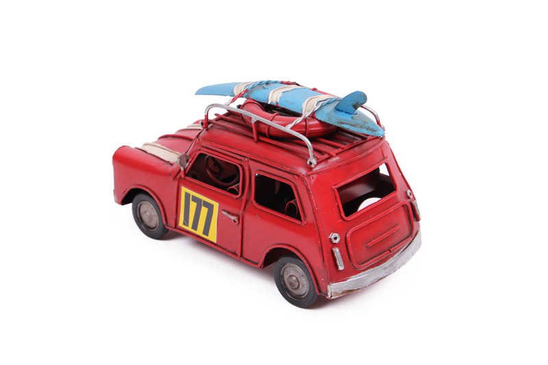 Dekoratif Metal Araba