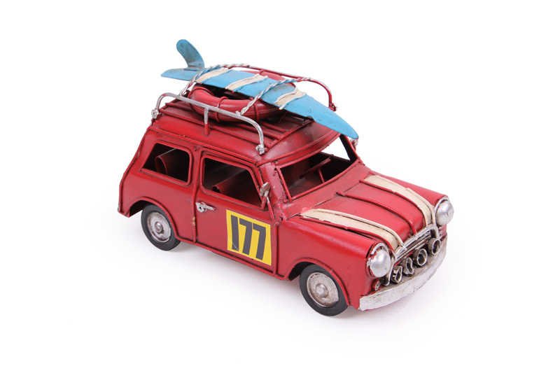 Dekoratif Metal Araba