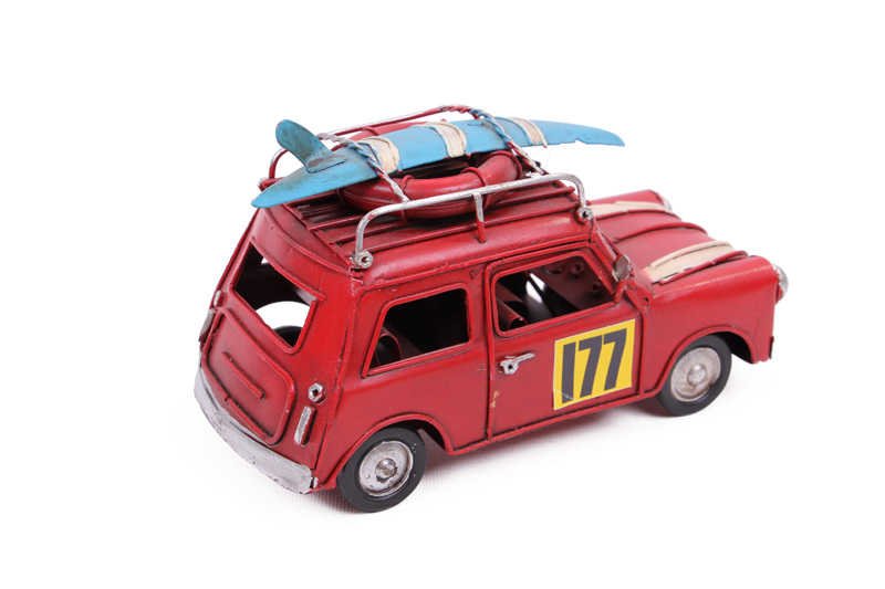 Dekoratif Metal Araba