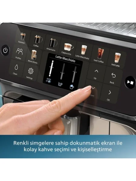 Philips 5400 Serisi LatteGo EP5443/70 Tam Otomatik Espresso Makinesi