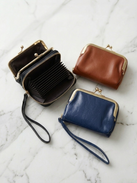 Çok Fonksiyonlu İthal Akordiyon Cüzdan (Sıfır Ürün)