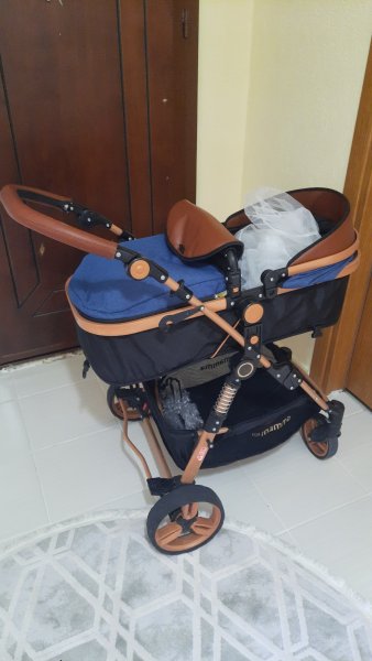 Mamma Lizard Çift Yönlü Katlanabilir 360 Derece Dönen Tam Yatar Kabin Tipi Travel Sistem Bebek Arabası