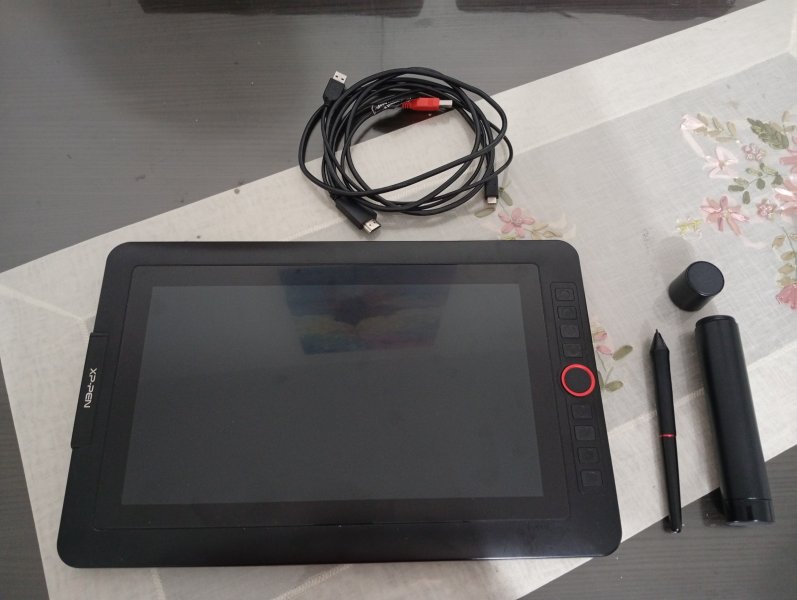 Temiz kutusunda çizim tableti