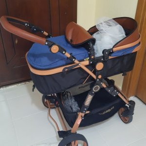 Mamma Lizard Çift Yönlü Katlanabilir 360 Derece Dönen Tam Yatar Kabin Tipi Travel Sistem Bebek Arabası