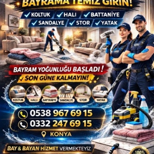 Mis halı, koltuk ve temizlik hizmetleri